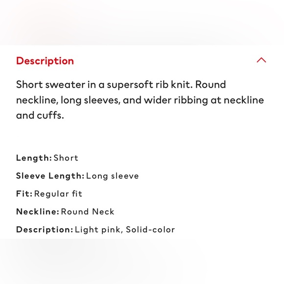 NWOT Rib Knit Sweater - Picture 4 of 5